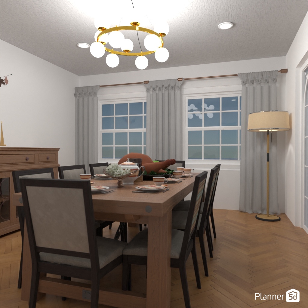 DB: Thanksgiving Day - room shell copy #23398406 by Editors Choice