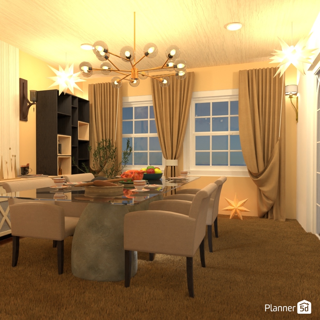 DB: Thanksgiving Day - room shell copy #23466219 by Editors Choice