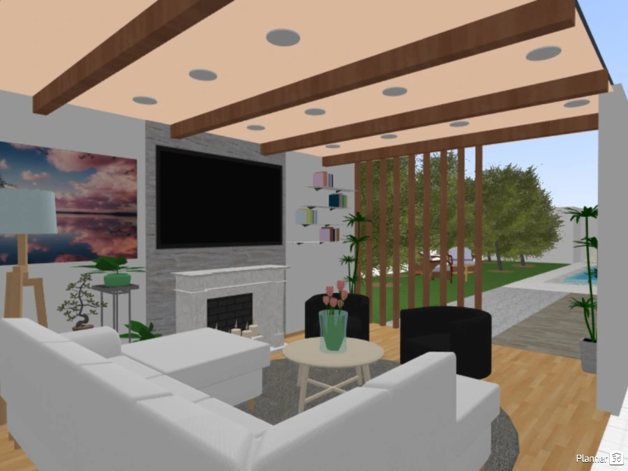 Sala con vista al exterior #81749 by SylegnA