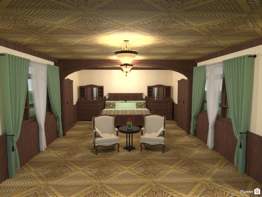 old craftsman bedroom #2111920 by Joy Suiter