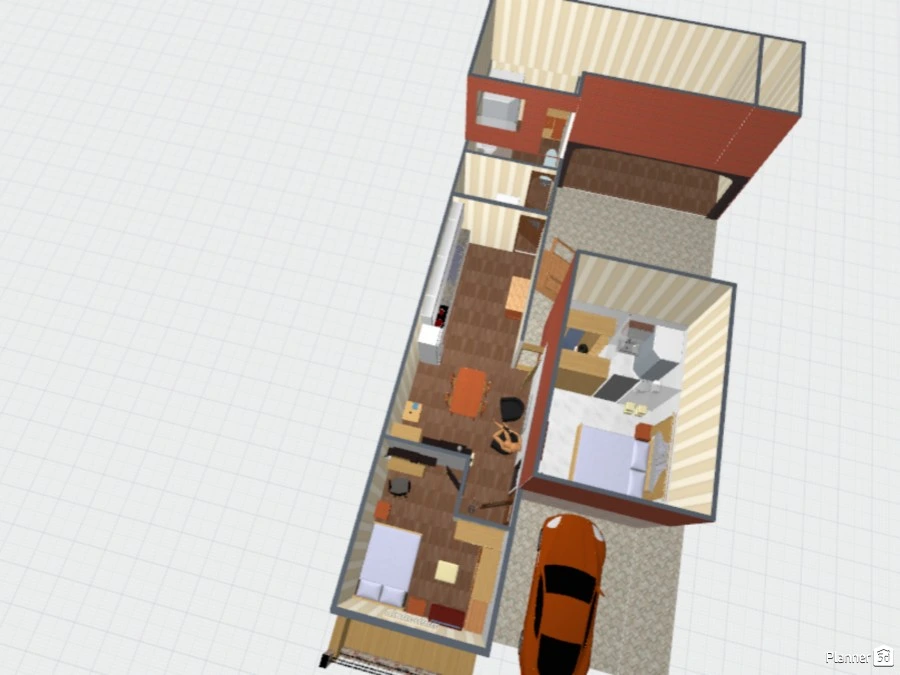 Casa con 2 cuartos primer planta y cochera #2957620 by Ana Lilia Serrano Guerrero