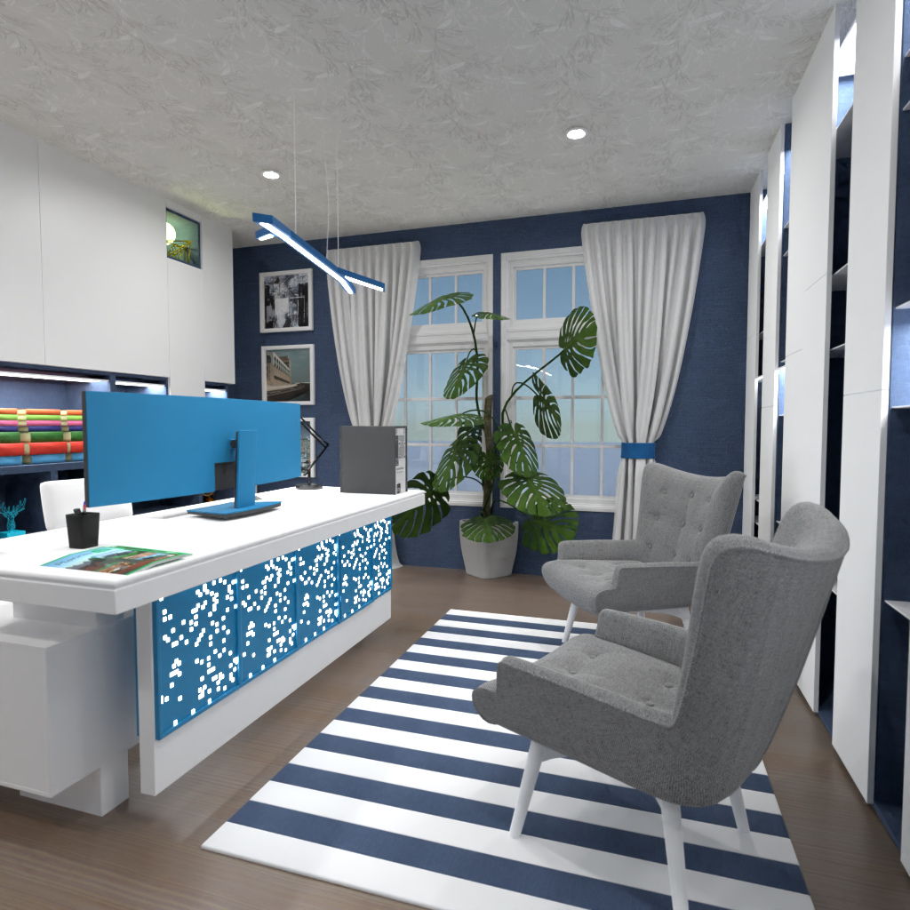 Blue wall #15102207 by Editors Choice