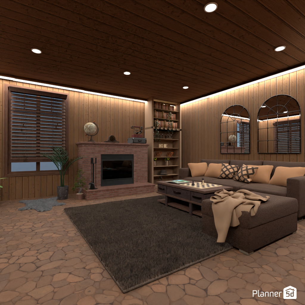 Country-Style Living Room #20108991 by Editors Choice