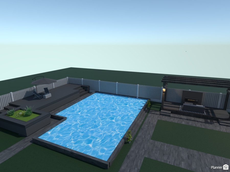 Very Cute DARK chill Backyard!! #4043101 by Anonymous1