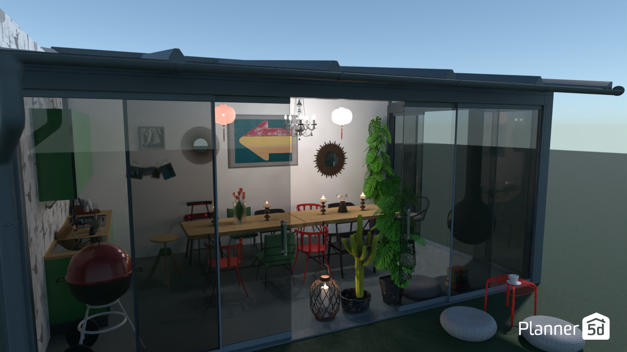 Garden Dining Room #9168052 by Svet Pe