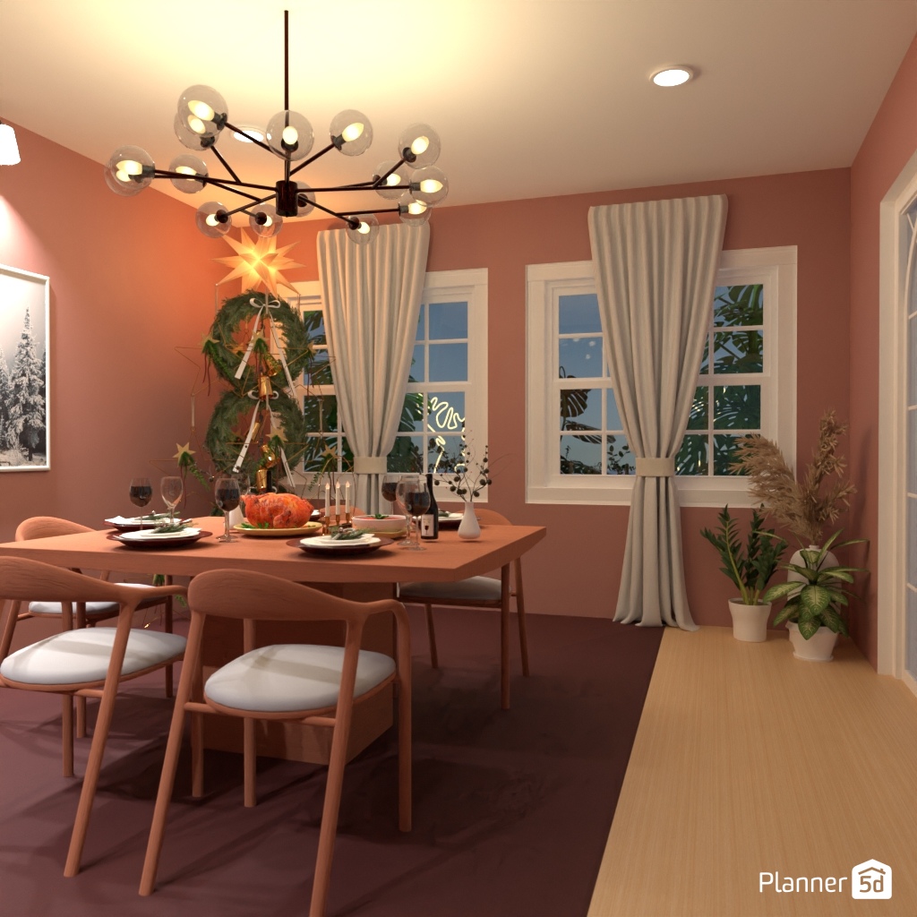 DB: Thanksgiving Day - room shell copy #23416539 by Editors Choice