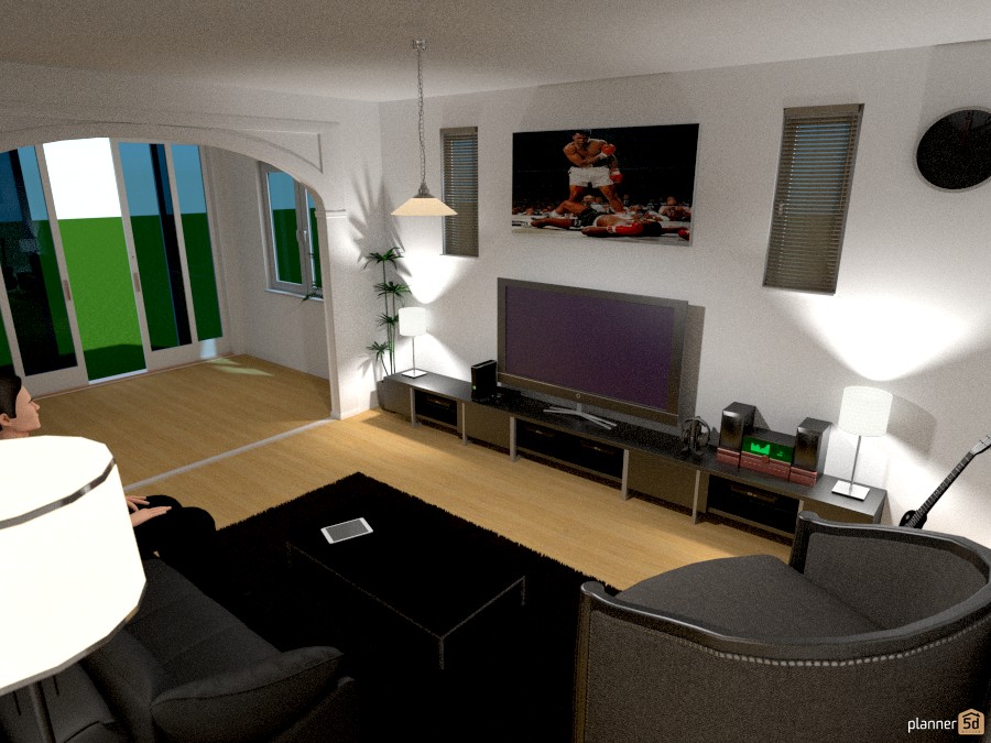 Modern Living Room 1276435 by Grizlzy image