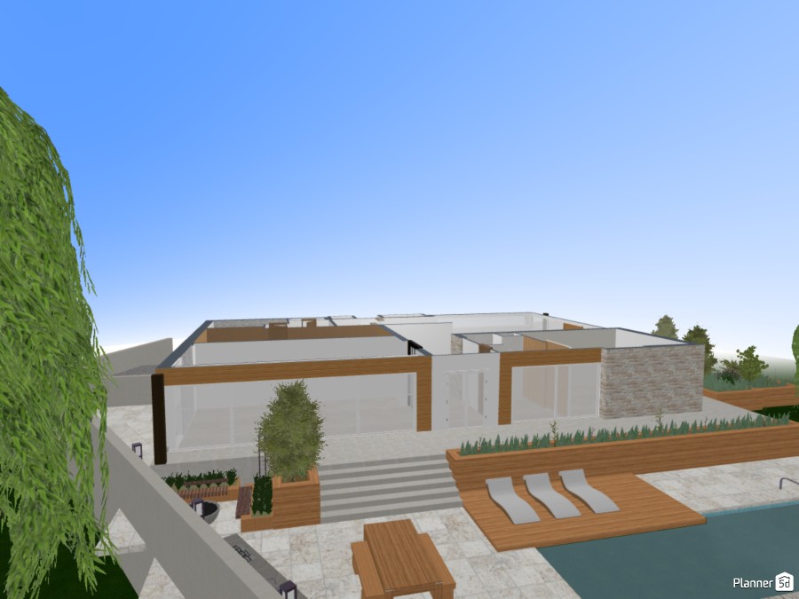 Modern patio #25861472 by User 175113768