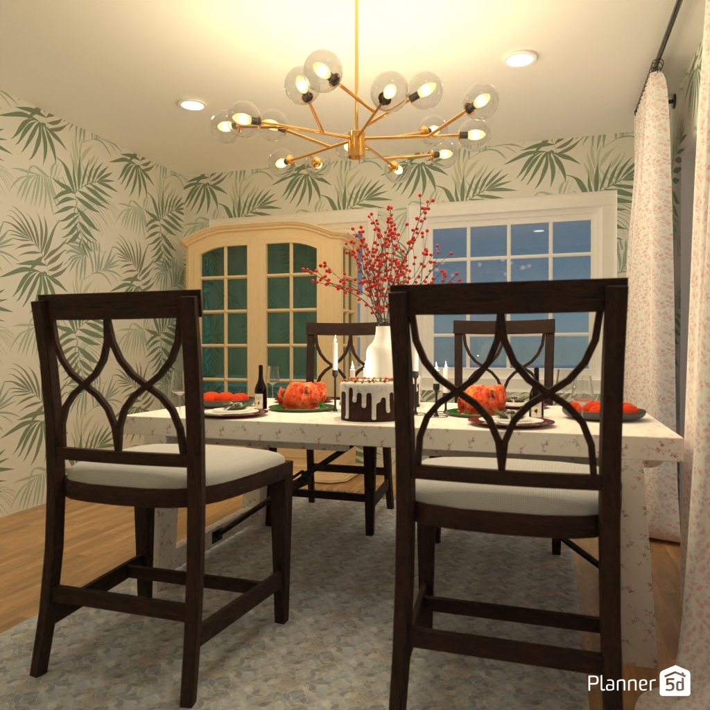 DB: Thanksgiving Day - room shell copy #23398046 by Editors Choice