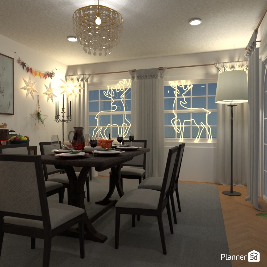 DB: Thanksgiving Day - room shell copy #23435955 by Editors Choice