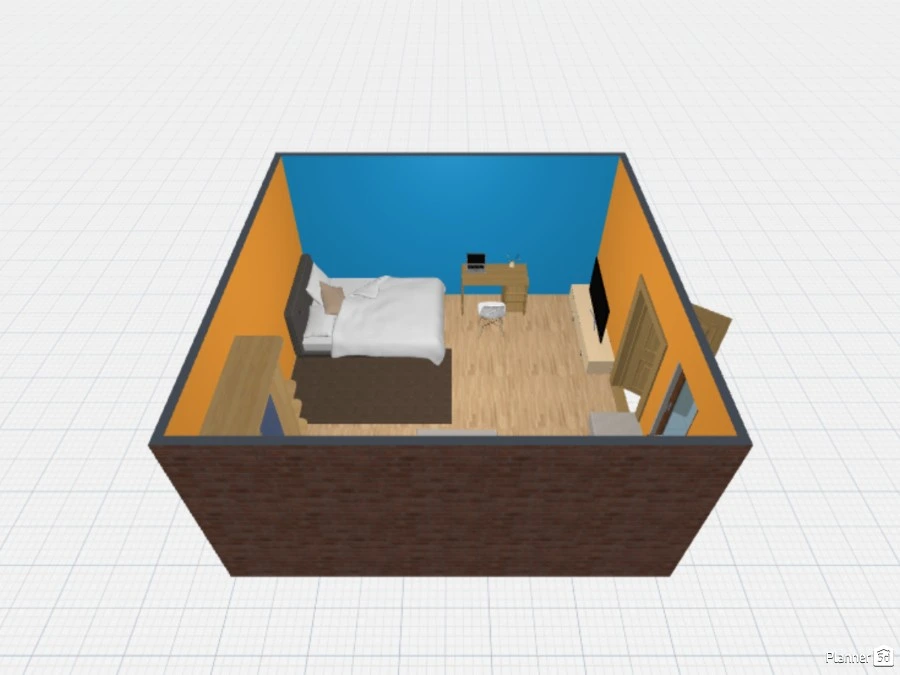 DORMITORIO 3D #147672 by Soledad Mamanii