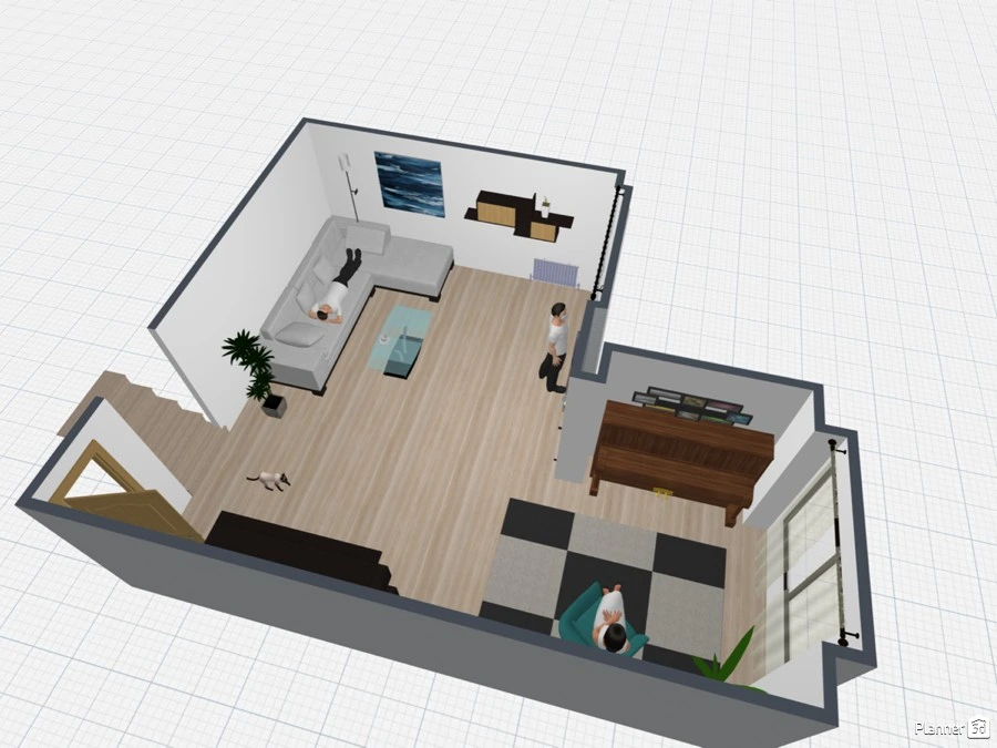 Wohnzimmer #111328 by Hikari Hashizume