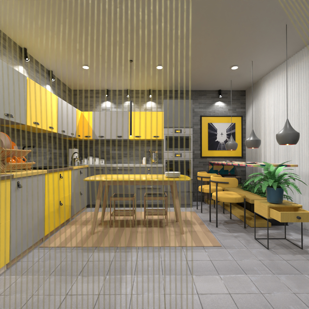 Sunny Kitchen #12508395 by Editors Choice