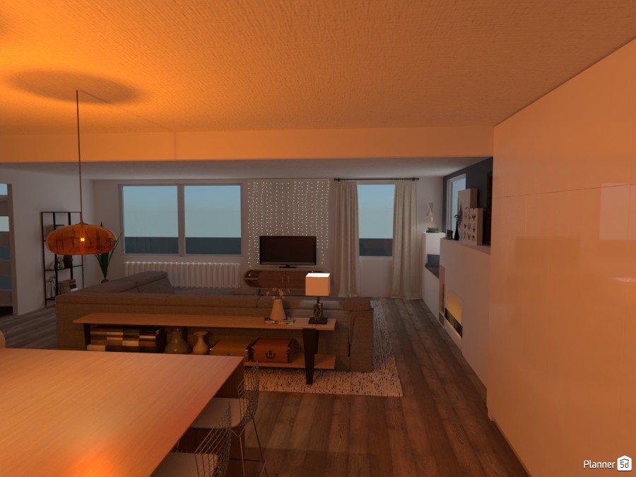 Scandinavian/Bohemian Living Room 2 #3290014 by Isabel