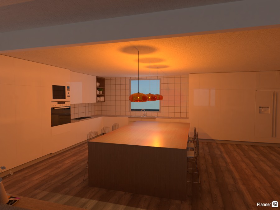 Scandinavian/Bohemian Kitchen #3290015 by Isabel