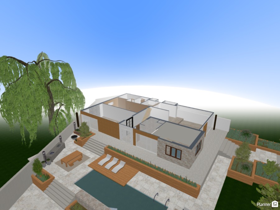 Modern patio #24907032 by User 169490880