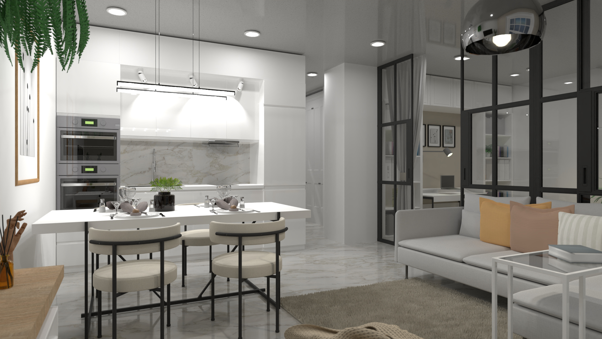 Modern studio apartment #9059105 by Natasha