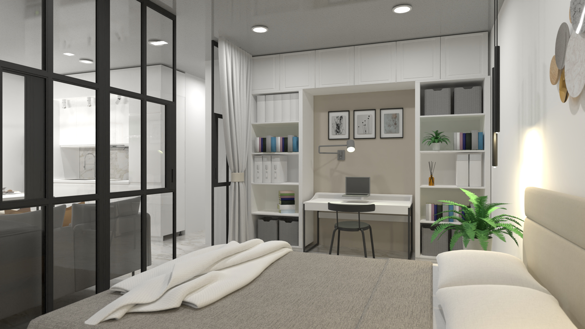 Modern studio apartment #9059589 by Natasha