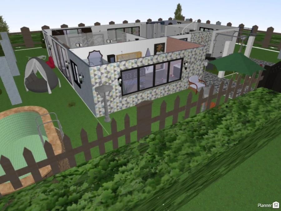 vacation house one floor #81465 by Jordyn