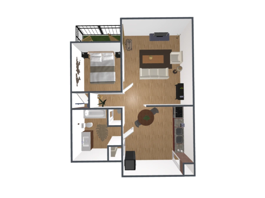 Millpond - 1 Bedroom #192588 by Charger Properties