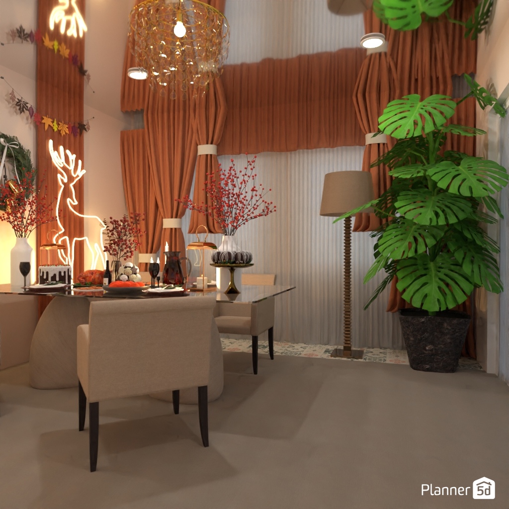 DB: Thanksgiving Day - room shell copy #23452895 by Editors Choice