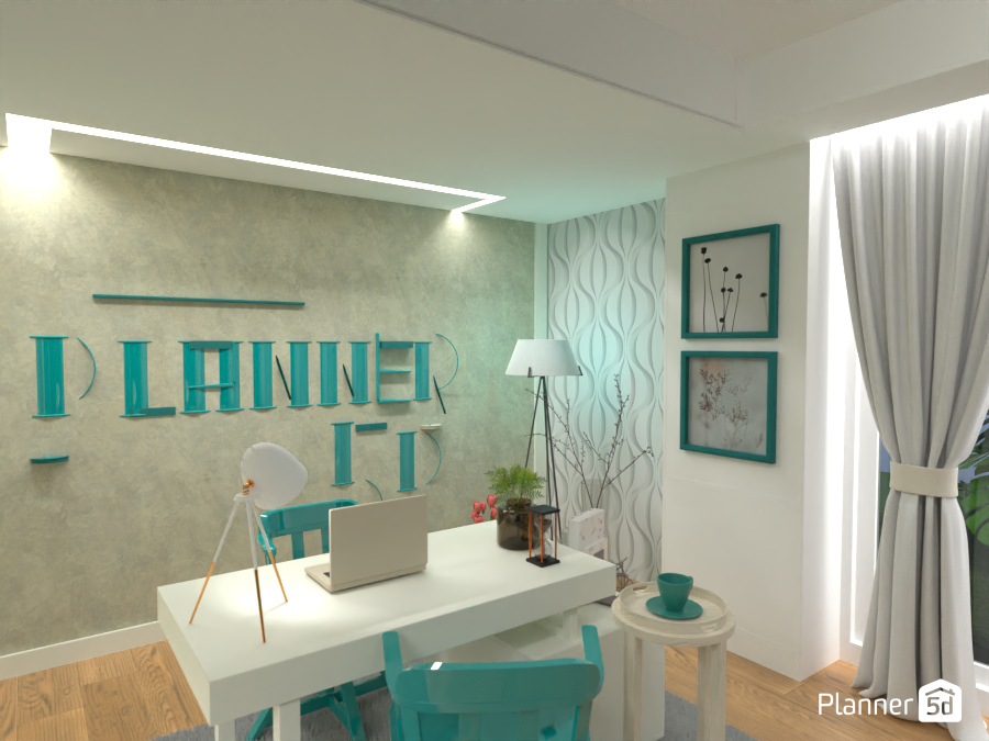 Escritório home office #9293160 by Maria