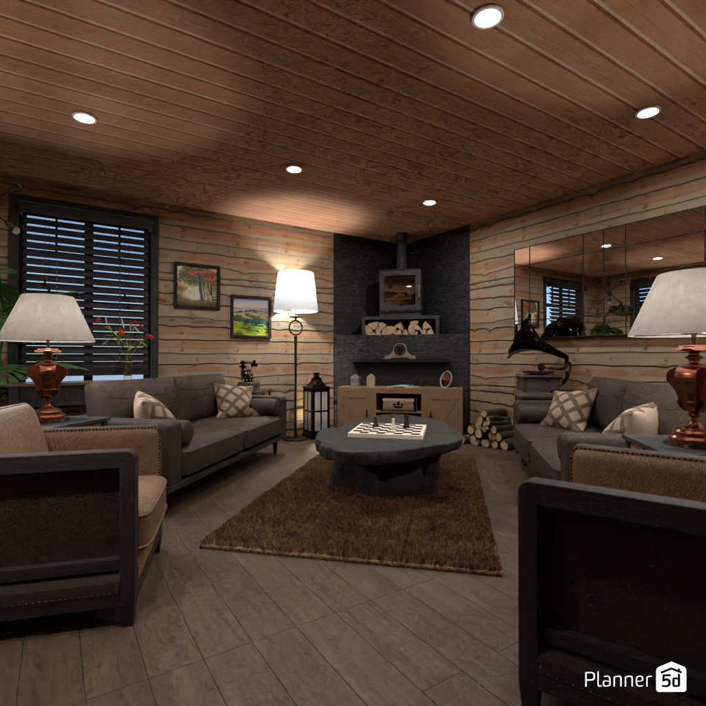 Country Living room #20152967 by Editors Choice