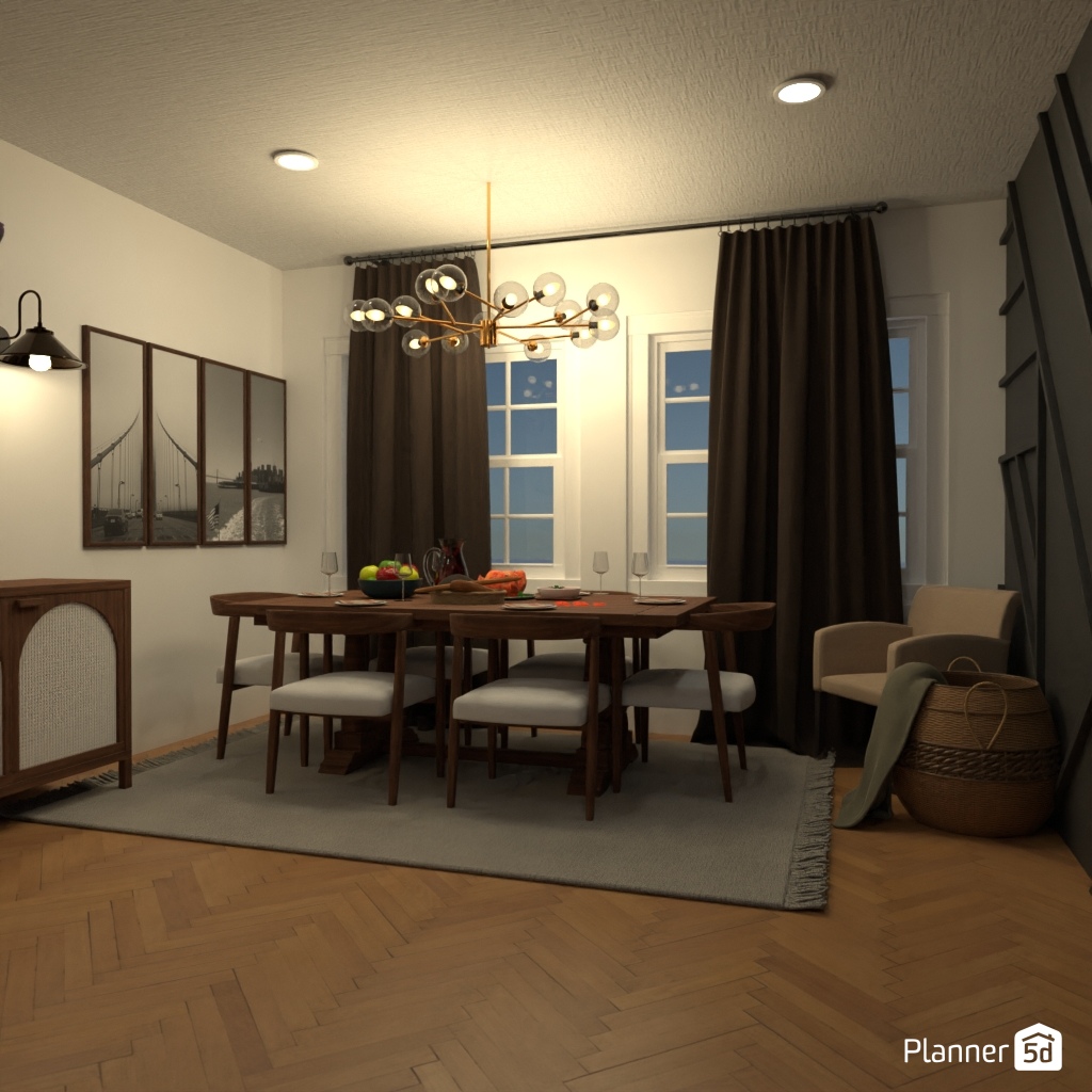 DB: Thanksgiving Day - room shell copy #23417827 by Editors Choice