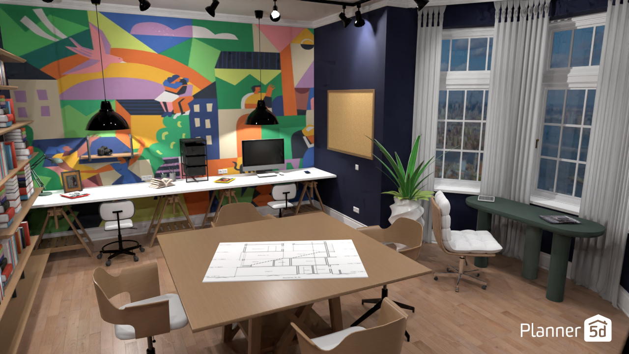 Home office #17231923 by Gjorgji Tashev