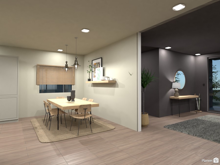 Dinning Room and Foyer #4385552 by Ana G