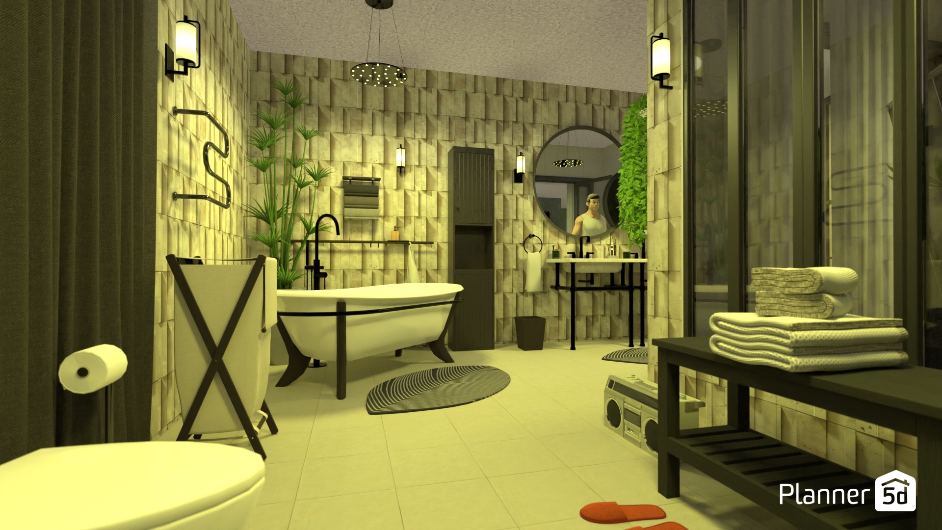 cuarto de baño #26972580 by Yolanda Infante Garrido