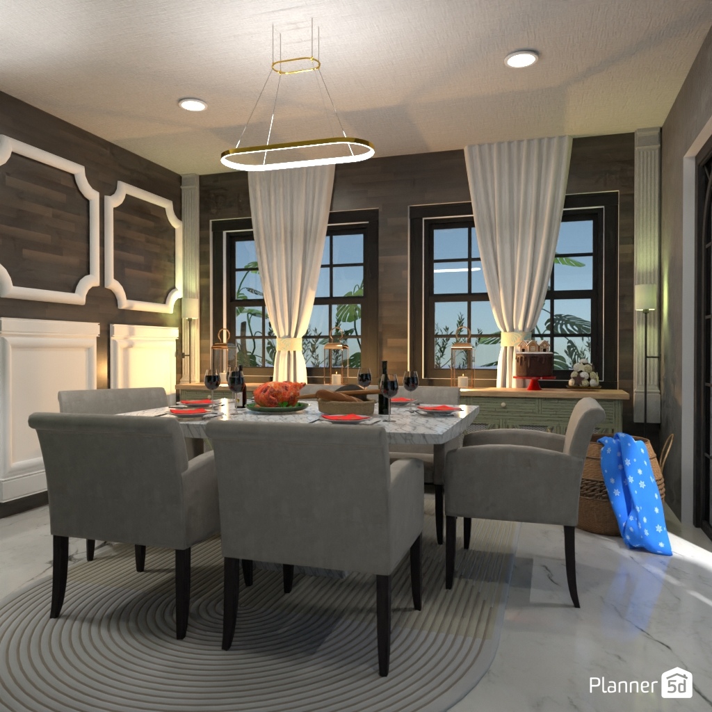 DB: Thanksgiving Day - room shell copy #23418931 by Editors Choice