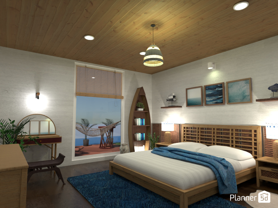 Contest - Ocean bedroom #13451195 by Rita