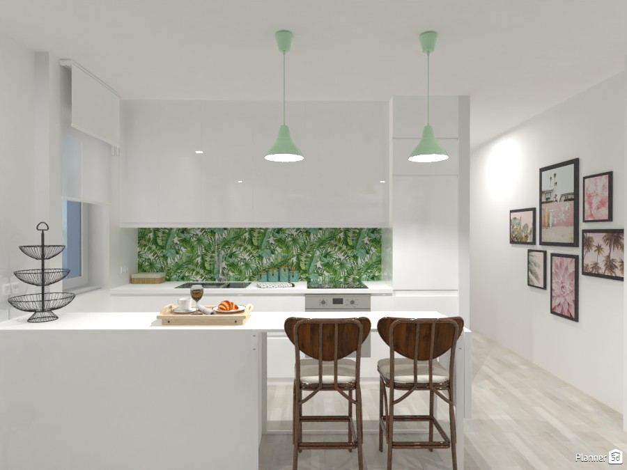 CA with a feminine touch - kitchen #4529330 by Lucija Marko