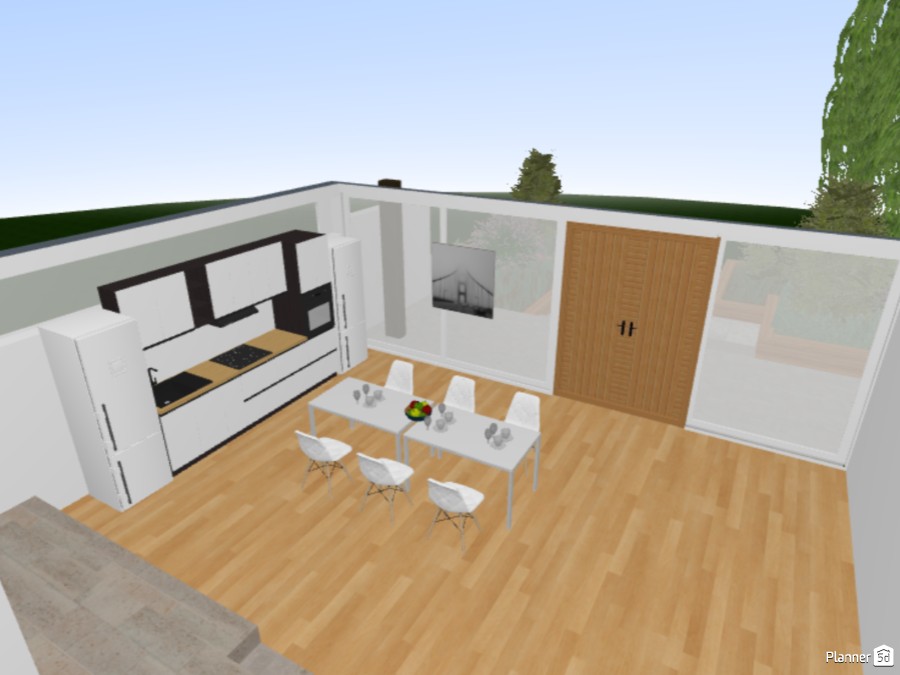 Modern patio #25887644 by User 174503348