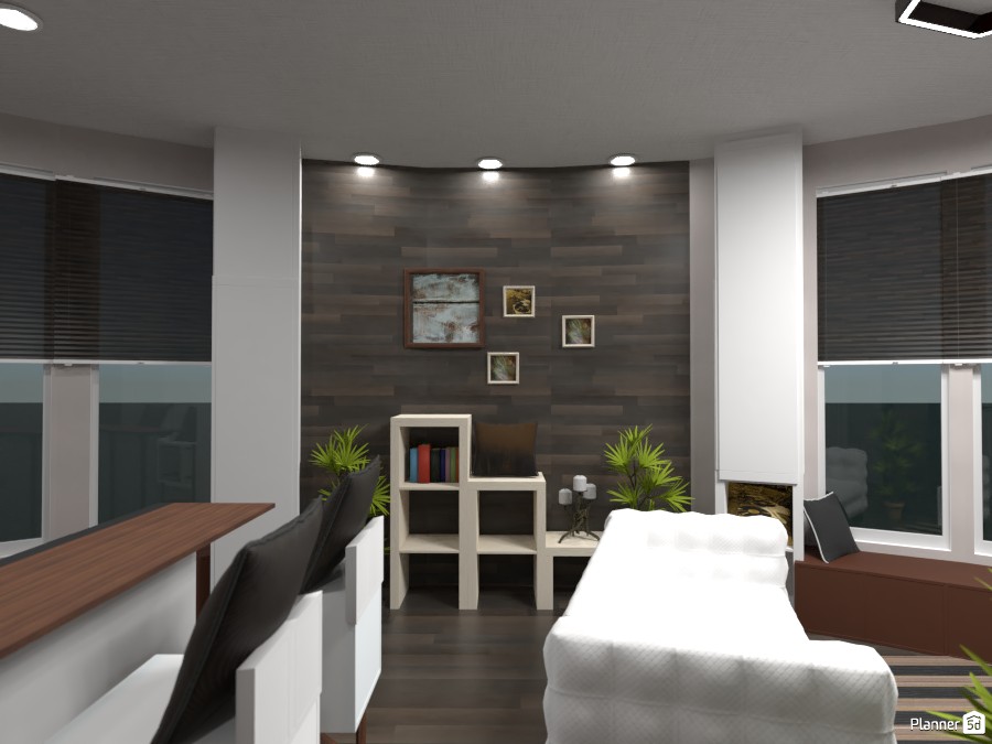 Round house withe modern interior #3746100 by Gabes