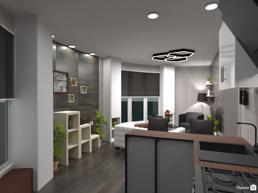 Round house withe modern interior #3746086 by Gabes