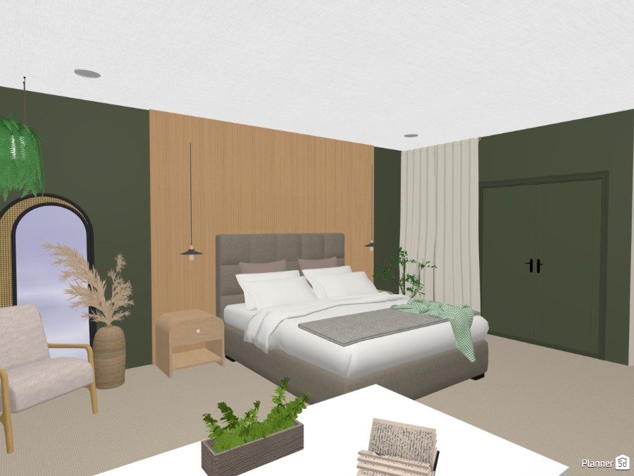 Suzzys Bedroom - Free Online Design | 3D House Ideas - by Planner 5D