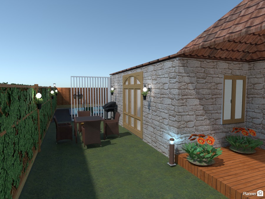 a nice seating outside #4153506 by Born to be Wild