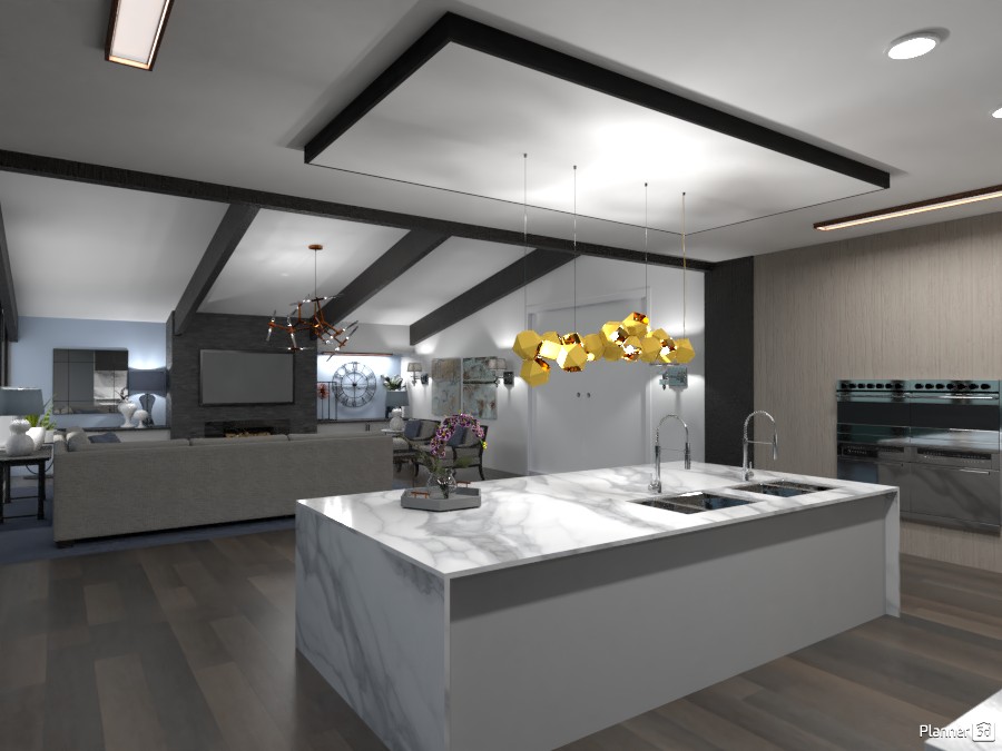 Kitchen 1 - Free Online Design | 3D House Ideas - by Planner 5D