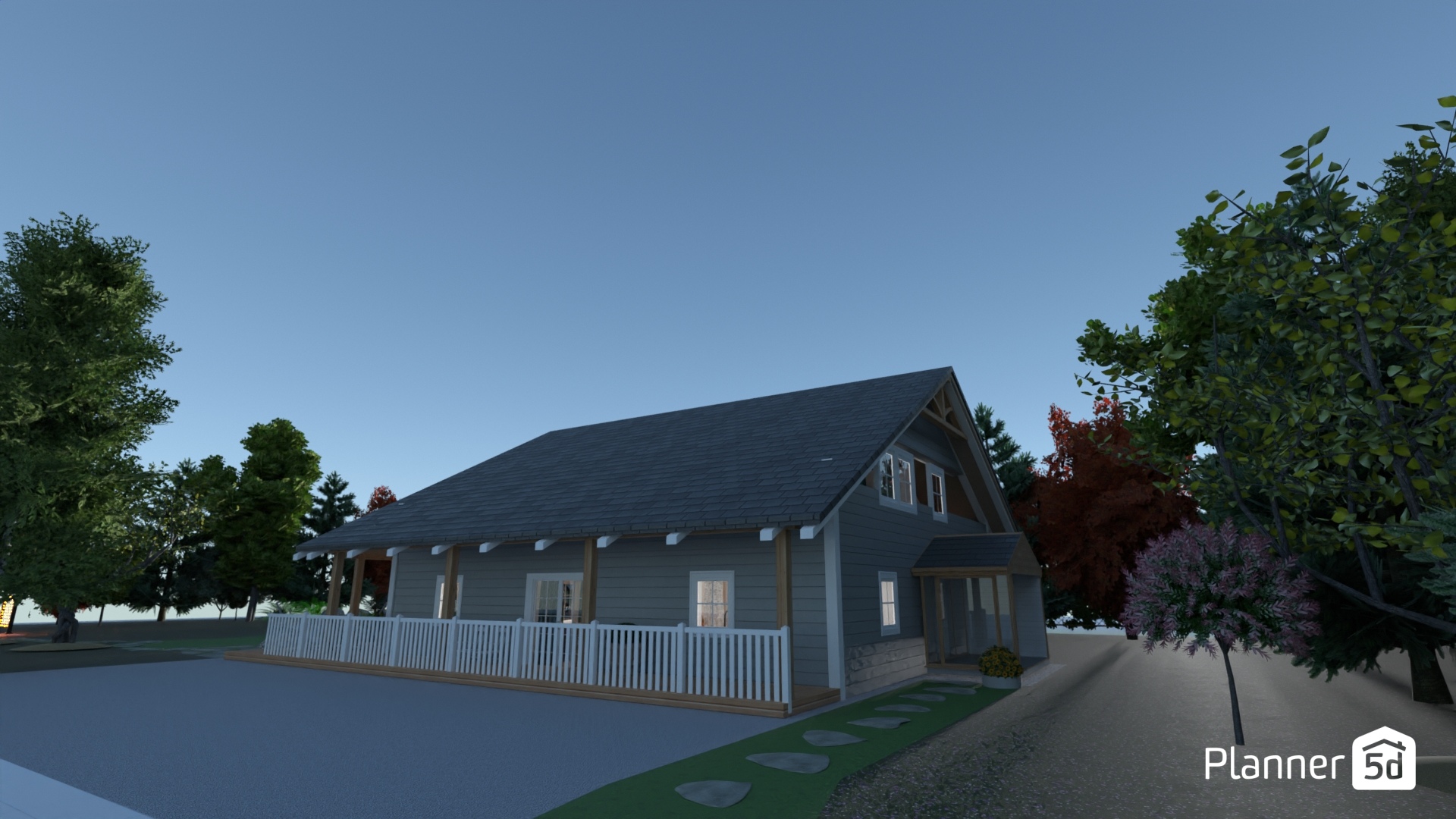 idee-alter-Gr-V 3 mit Garten #23464283 by Corin K