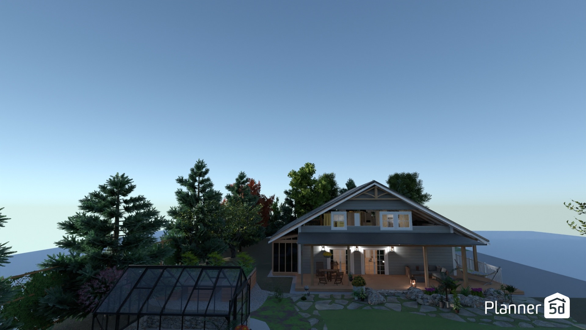 idee-alter-Gr-V 3 mit Garten #23464311 by Corin K