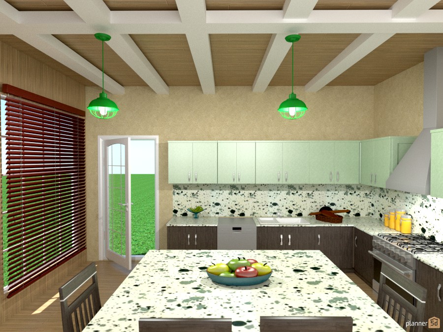 TWO TONE KITCHEN #1040424 by Joy Suiter