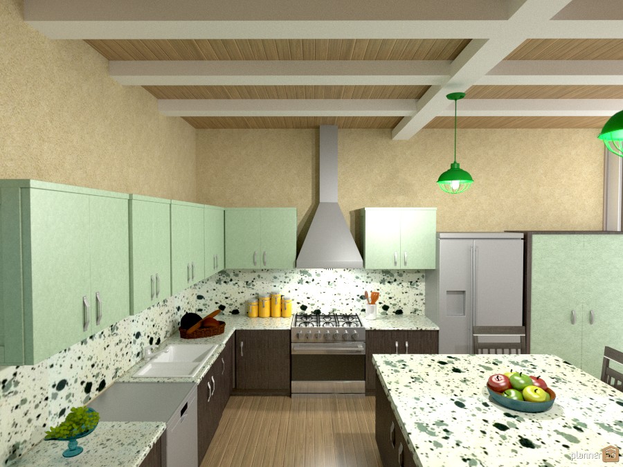 TWO TONE KITCHEN #1040426 by Joy Suiter