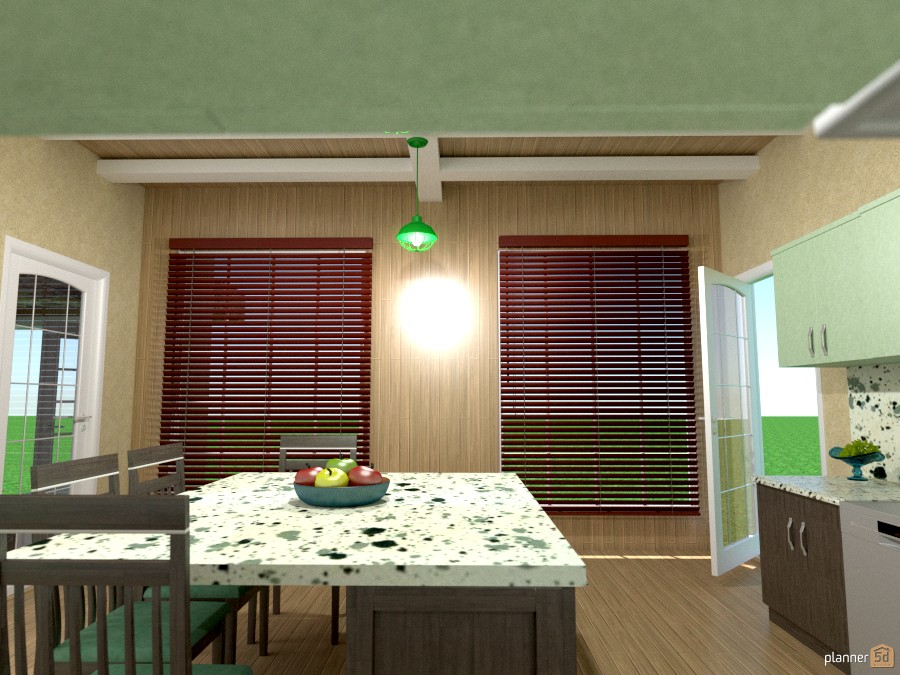 TWO TONE KITCHEN #1040430 by Joy Suiter