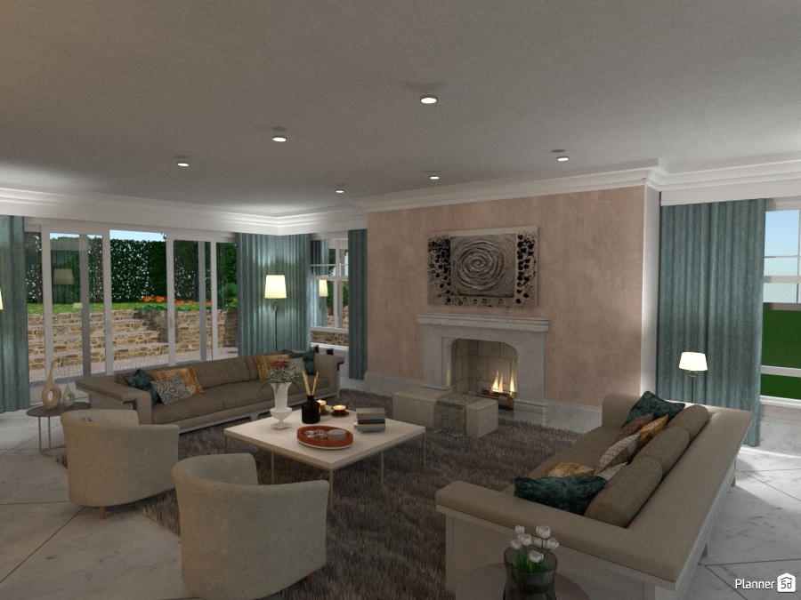 Salotto: Vista A #1671640 by Moonface