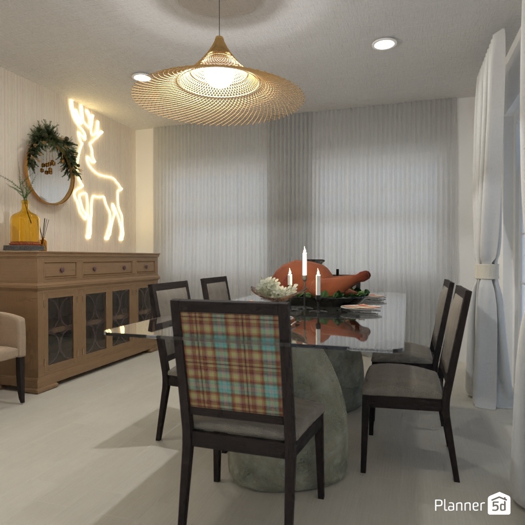 DB: Thanksgiving Day - room shell copy #23407355 by Editors Choice