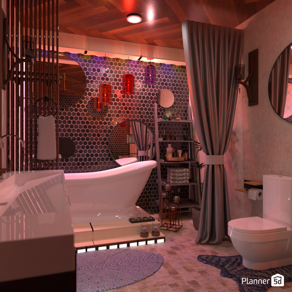 Banho à luz de velas #19252480 by Editors Choice