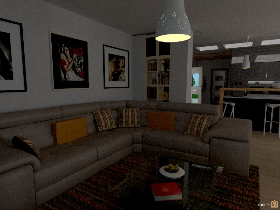 Living vista cucina #1188670 by Micaela Maccaferri