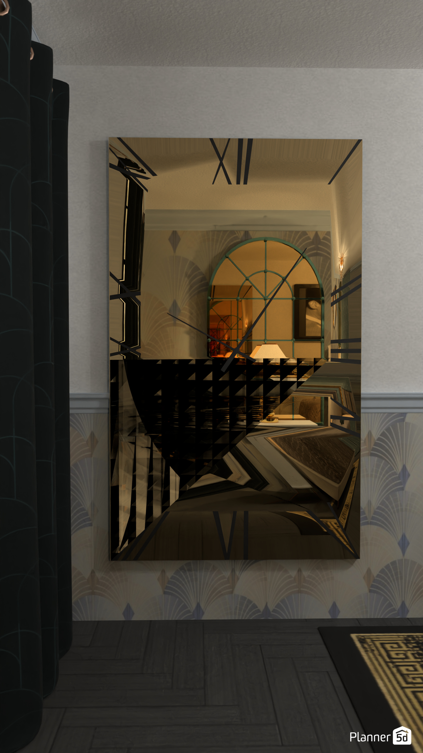 Art Decò - Mirror #16684743 by Micaela Maccaferri